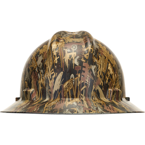V-Gard&reg; Hydro Dip Full Brim Hard Hat, Meets CSA Type 1, Ratchet Suspension, Non-Vented Kelford
