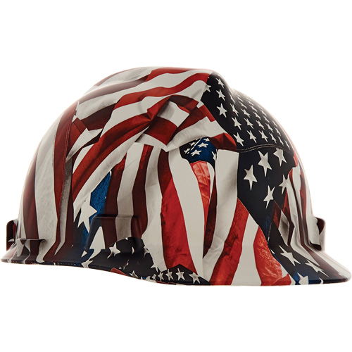 Casque de s&eacute;curit&eacute; Hydro Dip V-Gard, R&eacute;pond aux normes CSA type 1, Suspension Rochet, Non ventil&eacute; Kelford