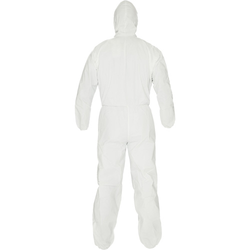 KleenGuard A40 Disposable Coveralls, Medium, White, Microporous Kelford