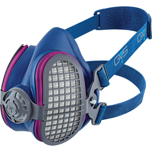 Respirateur NIOSH P100 Elipse avec filtre P100 de rechange, &eacute;lastom&egrave;re/Thermoplastique, Petit/Moyen Kelford