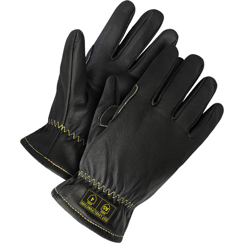 Gants r&eacute;sistants aux huiles Deny, 3T-Grand, Paume en Cuir fleur de ch&egrave;vre Kelford