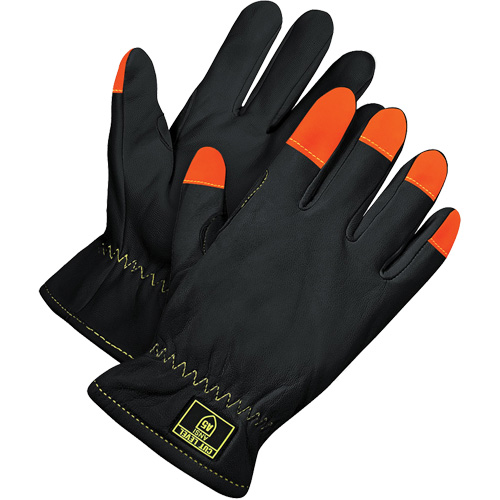Gants de conducteur Deny, 3T-Grand, Paume en Cuir fleur de ch&egrave;vre Kelford