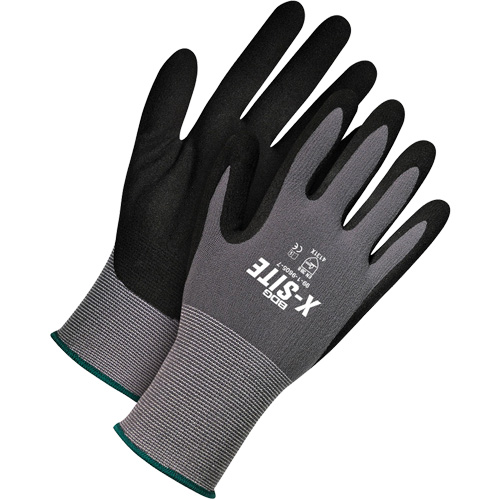 Gants enduits l&eacute;gers X-Site, 8, R&ecirc;vetement Nitrile, Calibre 15, Enveloppe en Nylon/Lycra Kelford