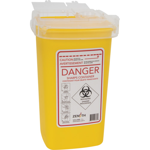 Sharps Container, 1 L Capacity Kelford