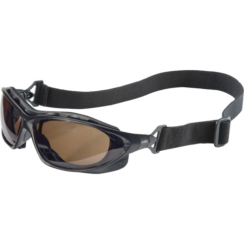 Uvex HydroShield&reg; Seismic&reg; Safety Goggles, SCT-Grey Lens, Anti-Fog/Anti-Scratch, Closed Vent Kelford