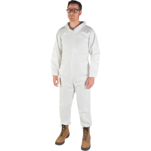 Premium Coveralls, X-Large, White, Microporous Kelford