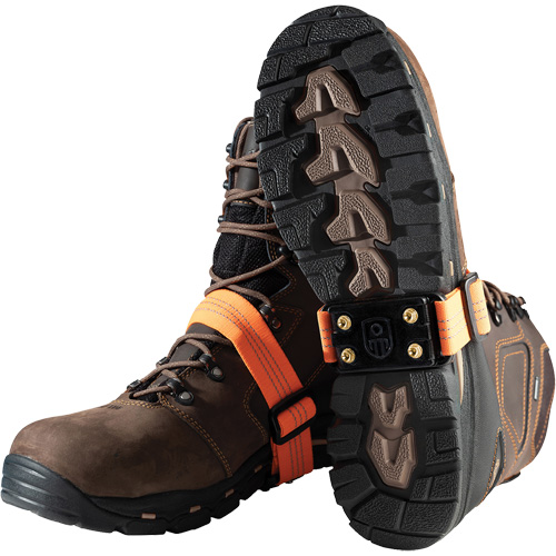 Midcleat&reg; Traction Device, Brass, Stud Traction, One Size Kelford