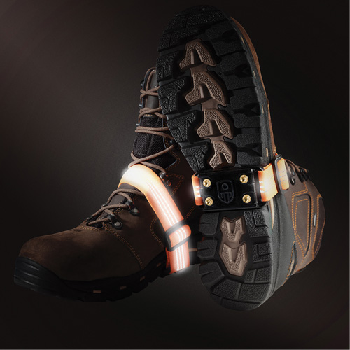 Midcleat&reg; Traction Device, Brass, Stud Traction, One Size Kelford