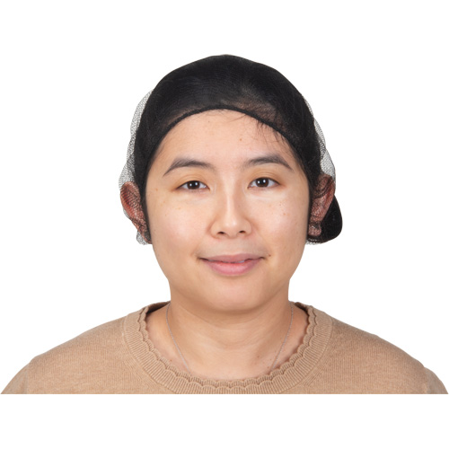 Hair Nets, Nylon, 21", Brown Kelford