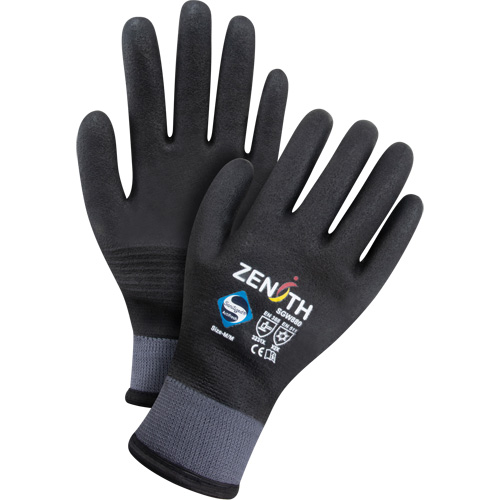 Gants enduits ZX-30° de premi&egrave;re qualit&eacute;, T-Grand, R&ecirc;vetement Mousse de PVC, Calibre 15, Enveloppe en Nylon Kelford