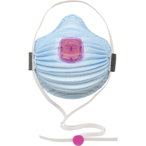 Respirateur de la s&eacute;rie AirWave 4400 avec Smartstrap et garniture d'&eacute;tanch&eacute;it&eacute; int&eacute;grale en mousse, P100, Certifi&eacute; NIOSH, Moyen/grand Kelford