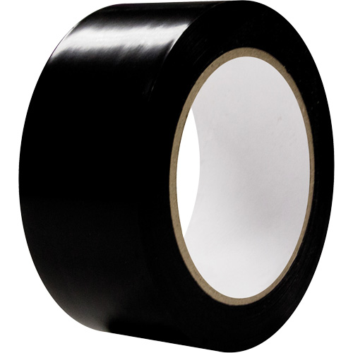 Ruban pour marquage d'all&eacute;es, 2" x 108', PVC, Noir Kelford