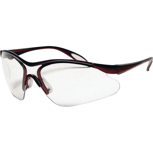 Miranda Safety Glasses, Clear Lens, Anti-Scratch, Meets/Exceeds CSA Z94.3 Kelford