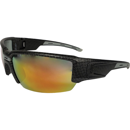 Lunettes de s&eacute;curit&eacute; Hartley, Lentille Rouge, R&eacute;pond ou surpasse la norme CSA Z94.3 Kelford