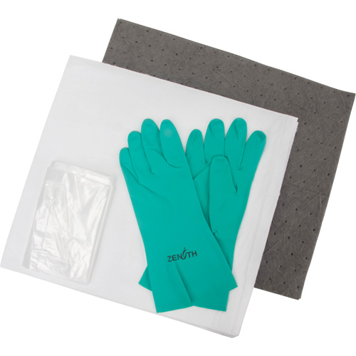 Spill Kit, Oil Only/Universal, Bag, 5 US gal. Absorbancy Kelford