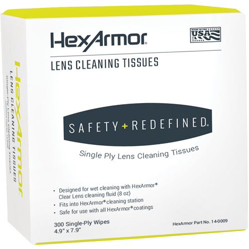 Lens Cleaning Tissues, 4.9" x 7.9", 300 /Pkg. Kelford