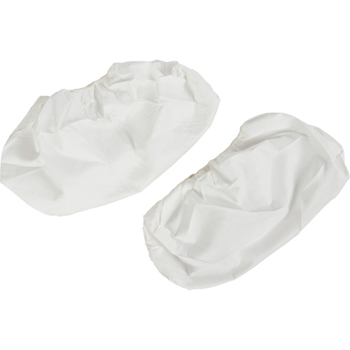 Shoe Covers, One Size, Microporous, White Kelford