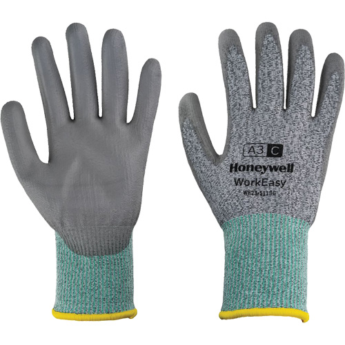 Gants de protection contre les coupures WorkEasy, Taille 6/T-petit, Calibre 13, Rev&ecirc;tement Polyur&eacute;thane, Enveloppe en PEHP/Fibre de verre, ASTM ANSI niveau A3/EN 388 niveau C Kelford