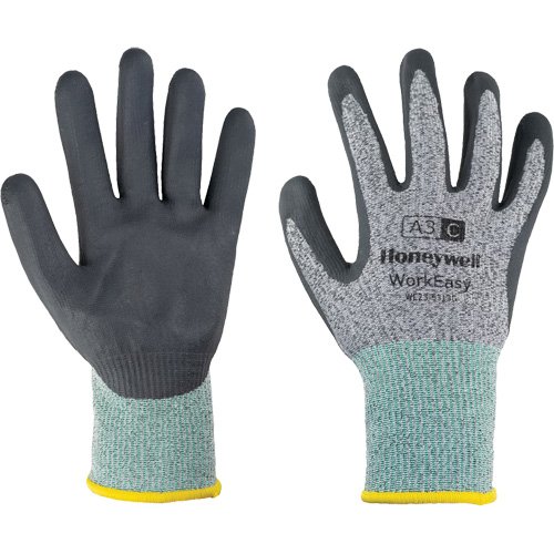 Gants de protection contre les coupures WorkEasy, Taille 6/T-petit, Calibre 13, Rev&ecirc;tement Mousse de nitrile, Enveloppe en PEHP/Fibre de verre, ASTM ANSI niveau A3/EN 388 niveau C Kelford