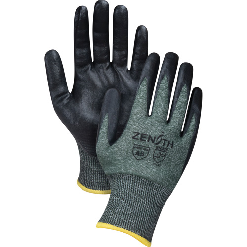 Gants l&eacute;gers et haute dext&eacute;rit&eacute; r&eacute;sistants &agrave; la coupe, Taille Moyen, Calibre 18, Rev&ecirc;tement Mousse de nitrile, Enveloppe en Nylon/PEHP/Spandex, ASTM ANSI niveau A5 Kelford