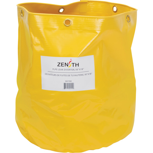 Pipe Leak Diverter, 1.5' L x 1.5' W, HDPE Kelford
