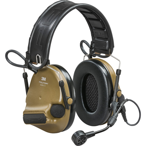 Casque VI NIB avec rail arc Peltor ComTac, Style Bandeau, 23 dB Kelford