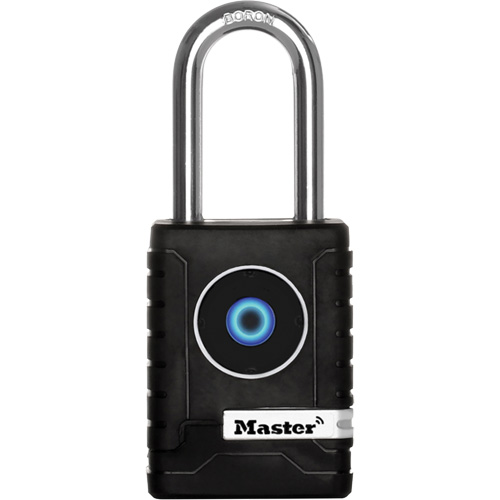 Cadenas Bluetooth pour l'ext&eacute;rieur, Thermoplastique, Largeur de 2-7/32", Pile incluse Kelford