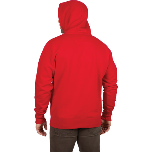 Heavy-Duty Pullover Hoodie, Men's, Small, Red Kelford