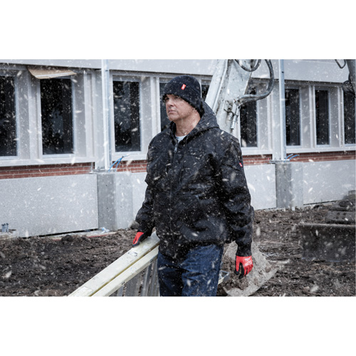 Tuque &agrave; revers, Taille unique, Noir Kelford