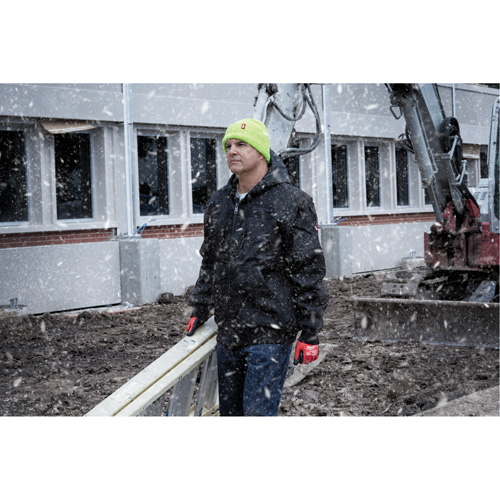 Tuque &agrave; revers haute visibilit&eacute;, Taille unique, Vert Kelford