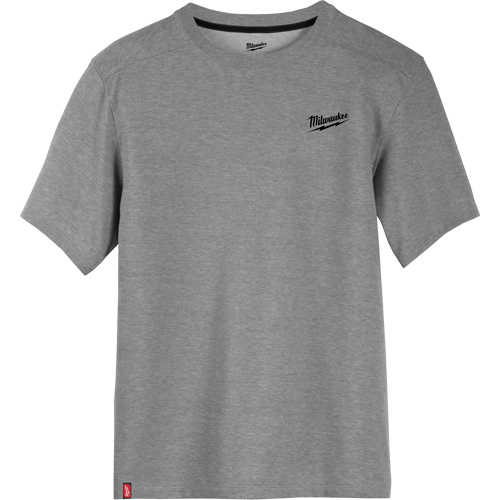T-shirt de travail hybride, Hommes, Petit, Gris Kelford