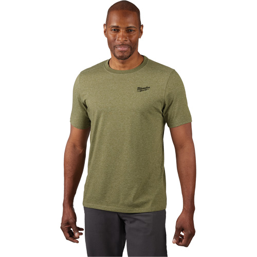 T-shirt de travail hybride, Hommes, Petit, Vert Kelford