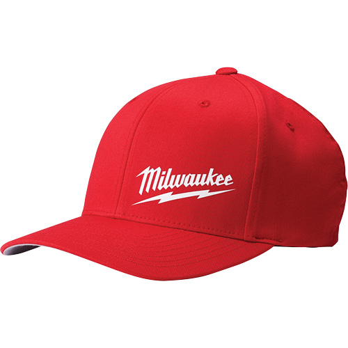 Casquette ajust&eacute;e Flexfit, Rouge, Poly-coton Kelford