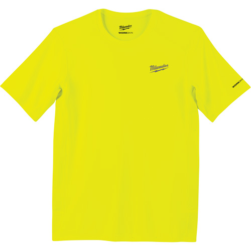 Workskin Lightweight High Visibility Shirt, Men's, Small, Yellow Kelford