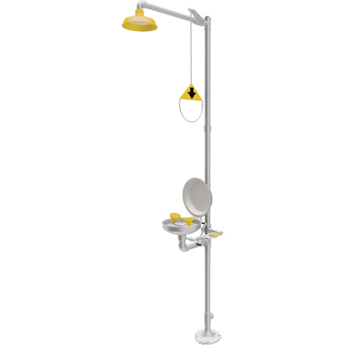 Combination Emergency Shower & Eyewash Station, Pedestal Kelford