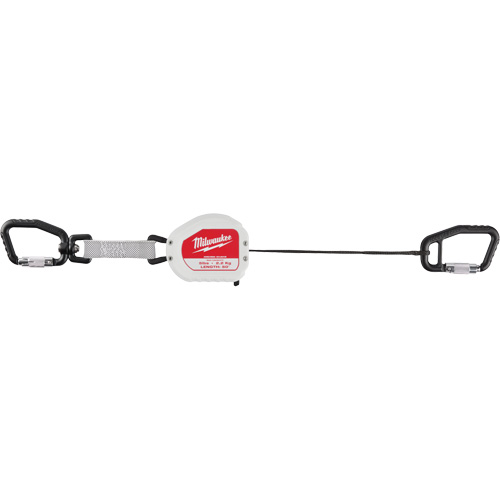 Longe doutil &agrave; connexion rapide, R&eacute;tractable, Mousqueton double Kelford