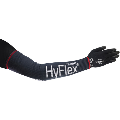 HyFlex&reg; Wide High Cut Compression Sleeve, 18", Kevlar&reg;/Polyamide/Spandex/Stainless Steel, Blue Kelford