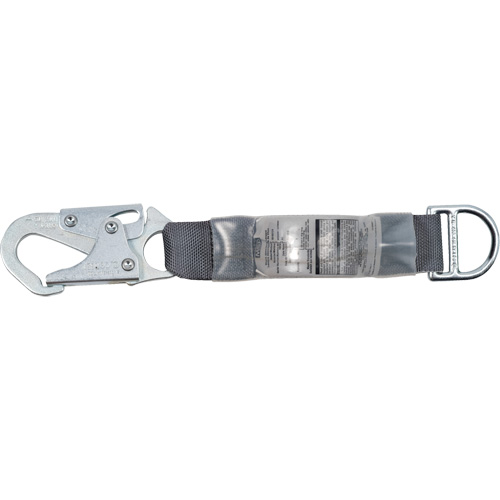 V-Series Standard Energy Absorbing Lanyard, Snap Hook Center, Snap Hook Leg Ends, Polyester Kelford