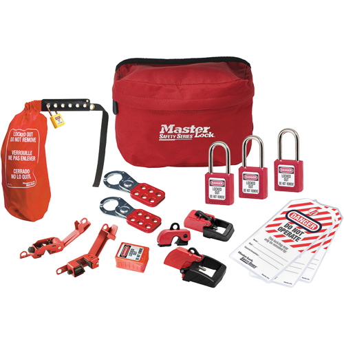 Premier Lockout Kit with Zenex Thermoplastic Locks, Electrical Kit, 16 Components Kelford
