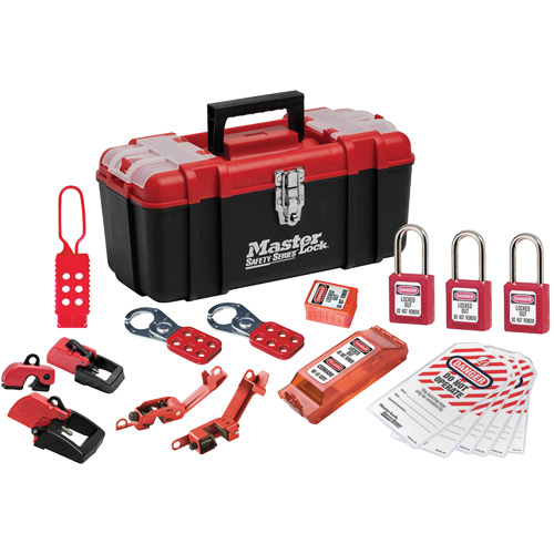 Basic Lockout Kit with Zenex Thermoplastic Locks, Electrical Kit, 20 Components Kelford