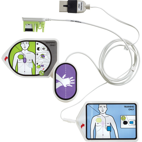 Trousse de formation et d&eacute;monstration RCR Uni-Padz, Zoll AED 3 Pour, Non m&eacute;dical Kelford