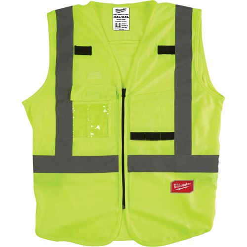 Veste de s&eacute;curit&eacute;, Jaune lime haute visibilit&eacute;, Moyen/Petit Kelford