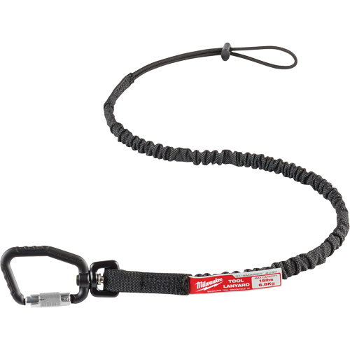 Longe verrouillable pour outils, Tendeur, Mousqueton/boucle Kelford