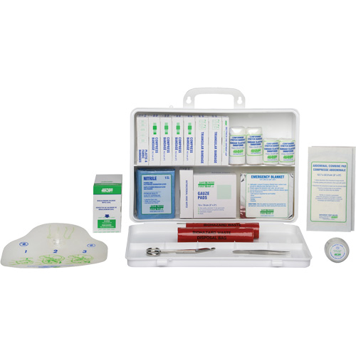 Basic First Aid Kit, Meets CSA Z1220-17 Type 2 Low-Risk Environment, Medium (26-50 Workers) Kelford