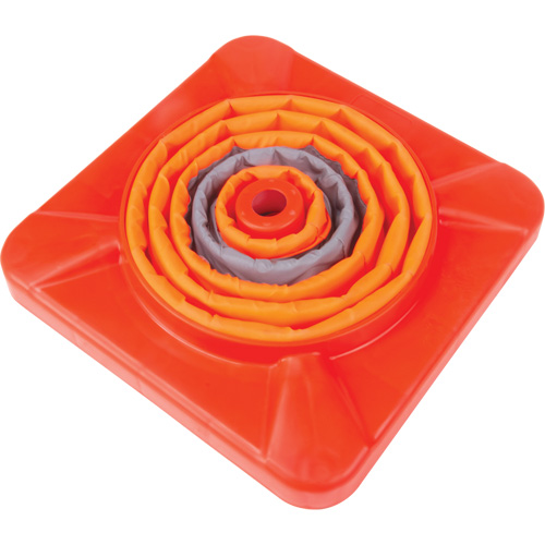 Collapsible Traffic Cone, 18" H, Orange Kelford