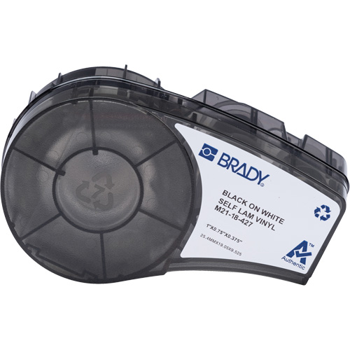 &eacute;tiquettes enveloppantes autoplastifiantes avec ruban, Noir Kelford