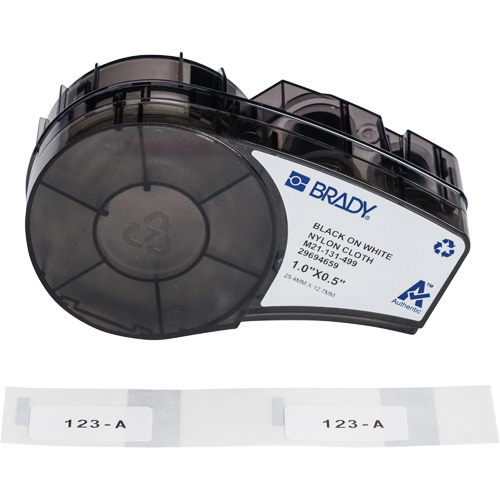 &eacute;tiquettes polyvalentes avec adh&eacute;sif tr&egrave;s puissant et ruban, Noir Kelford