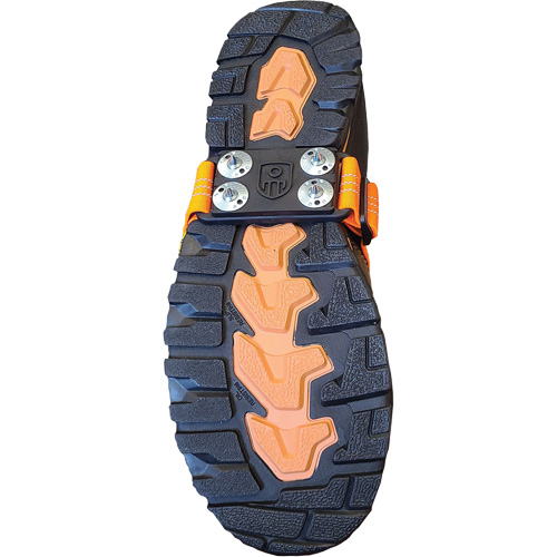 Midcleat&reg; Non-Sparking Ice Cleat, Carbon Steel, Stud Traction, One Size Kelford