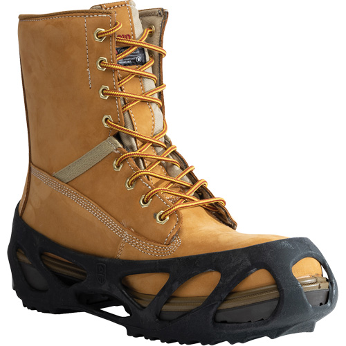 Brass Stride&reg; Non-Sparking Ice Cleats, Brass, Stud Traction, Small Kelford