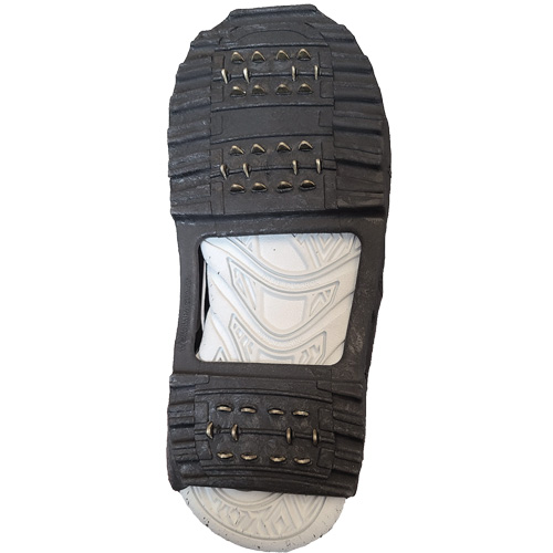 Brass Stride&reg; Non-Sparking Ice Cleats, Brass, Stud Traction, Small Kelford